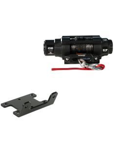 Viper 4500lbs V3 Winch Black Rope With Mount For Yamaha Bruin 350 2004-2009