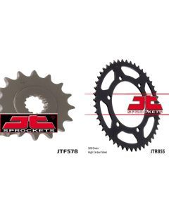 Front & Rear Sprocket Kit for YAMAHA XTZ750 Super Tenere-3LD 90-98 JT Sprockets