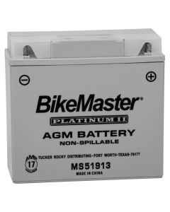 BikeMaster AGM 12V Platinum Battery For BMW K1600GT 2011-2019 Grey