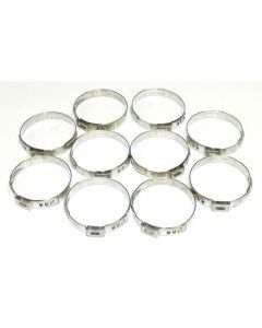 WSM Oetiker Hose Clamp 38.1mm 10 Pack 13-162-75