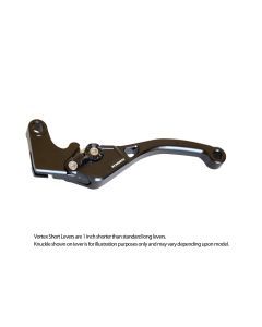 Vortex Black V3 2.0 Short Clutch Lever - LVC604
