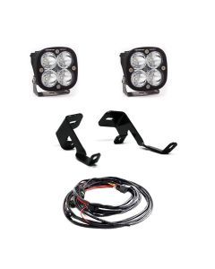 Baja Designs A-Pillar Light Kit Pair Squadron Sport Series Spot Pattern Clear Lens Toggle Wiring Universal 447680