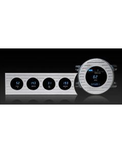 Dakota Digital 1941-1948 Chevrolet Series III 5 Gauge Kit with Teal/Blue Display VFD3-41C-Z