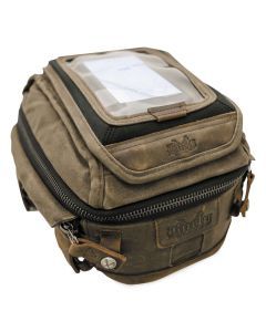 Burly Brand Voyager Tank/Tail Bag Dark Oak - B15-1010D