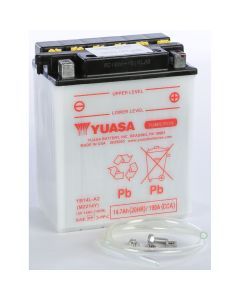 Yuasa Conventional YB14LA2 12 Volt Battery YUAM2214YIND