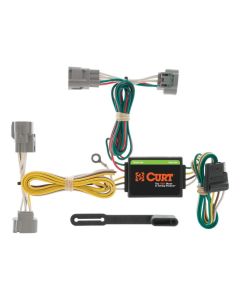 Custom Trailer Hitch Wiring Harness, 4-Way Flat Output, Fits 1993-2015 Toyota Tacoma, T100, Hilux