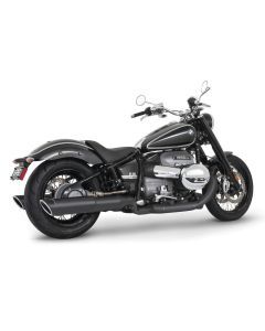 Freedom Performance 4.5" Slip-On Exhaust Slash Cut Black With Black Tip For BMW R18 2021