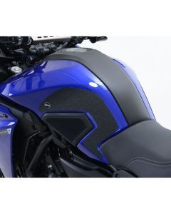 R&G Racing Black Tank Traction Grips For 2016-2020 Yamaha MT-07 Tracer 700 FJ-07