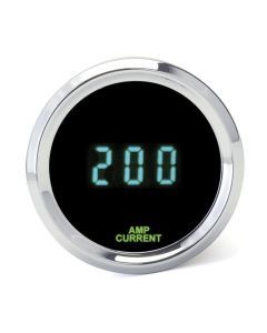 Dakota Digital Odyssey Chrome 2-1/16" 8-17.0V Voltmeter With Teal Display