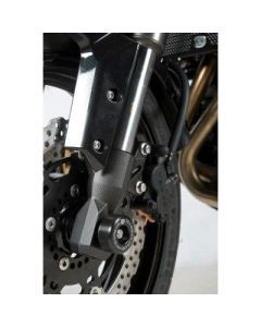 R&G Racing Black Fork Protectors For 2007-2009 Kawasaki Versys 650 KLE650A