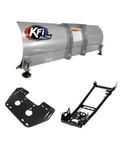 KFI ATV 48" Snow Plow Blade Mount Kit Combo Honda TRX420 Rancher 2x4 4x4 2007-13