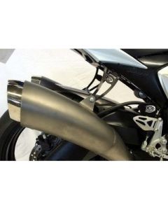 R&G Racing Black 2 Piece Exhaust Hanger Kit For 2009-2010 Suzuki GSXR1000