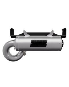 HMF Muffler Slip-On Titan QS Exhaust Stainless Blackout End Cap For Can-Am Outlander 1000/850 2025-2026 514653637493