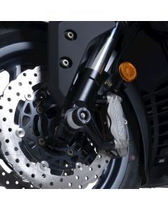 R&G Racing Black Fork Protectors For 2018-2019 Kymco AK 550 FP0230BK