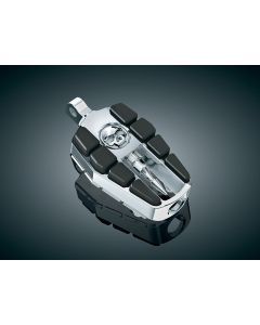 Harley FXSTDSE2 CVO Deuce 2004Zombie Driver Footpegs Male Mount Chrome Kuryakyn