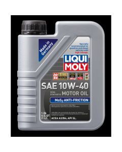 Liqui Moly 1L MoS2 Anti-Friction 10W40 Motor Oil 2042