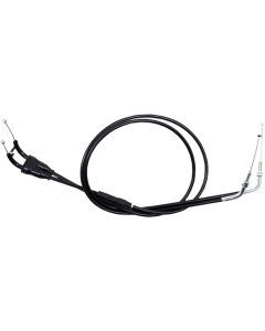 Motion Pro Black Vinyl Push - Pull Throttle Cable Set 04-0272