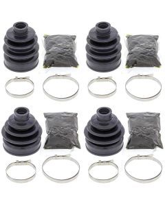 Complete Front Inner & Outer CV Boot Repair Kit LTA-450 X King Quad 09-10
