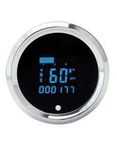 Dakota Digital Universal Round Speedometer Tachometer Combo Gauge SLX-01-6 Blue