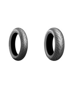 Bridgestone Battlax SC2 Rain And SC2 Tire Pair For BMW C 600 Sport 12-15
