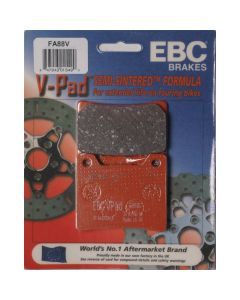 EBC 1 Pair V-Pad Semi-Sintered Touring Brake Pads MPN FA88V