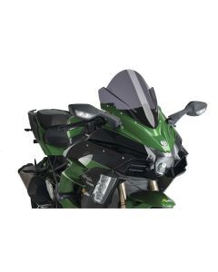 Puig Universal Windshield Racing Dark Smoke - 9704F