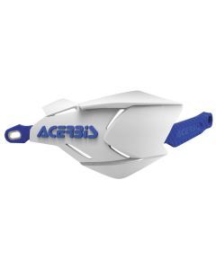 Acerbis White/Blue X-Factory Handguards - 2634661029