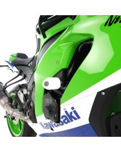 R&G Racing Black Crash Protectors For 2011-2024 Kawasaki Ninja ZX10R ZX1000