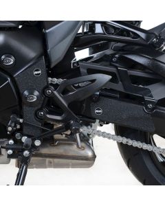 R&G Racing Black Boot Guard Kit For 2019-2024 Suzuki Katana 1000 EZBG712BL