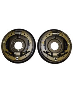 Rigid Hitch Uni-Servo Hydraulic Brake Backing Plate Kit, 12" x 2", Pair, up to 7K Rating, Including 3" Rigid Hitch Logo Decal & Mounting Hardware (BK-235-PR)