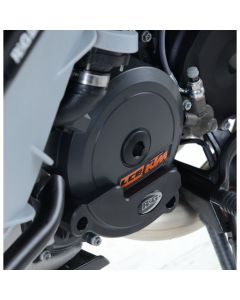 R&G Racing Black Engine Case Sliders LHS For 2015-2016 KTM 1050 Adventure