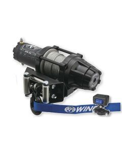 KFI 2500 ATV Assault Series Black Steel Winch AM-25