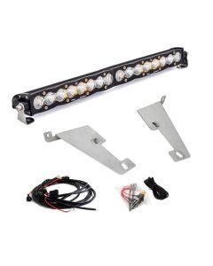 Baja Designs Behind Bumper LED Light Bar Kit 20 inch S8 Series Driving/Combo Pattern Clear Lens 448076