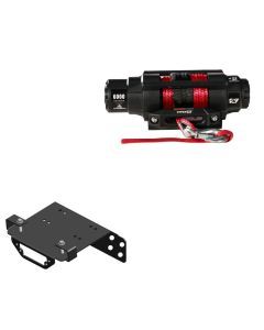 Viper 6000lbs V3 Winch Red Rope With Mount For Honda Talon 1000R 2019-2020