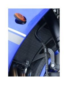 R&G Racing Black Aluminum Radiator Guard For 2009-2014 Yamaha YZF R1 RAD0071BK