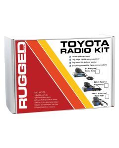 Rugged Radios Toyota Tacoma, 4Runner, Lexus Two-Way GMRS Mobile Radio Kit