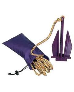 Kwik Tek A-5 Pwc Fluke Anchor, Nylon Bag, Rope