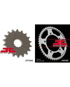 Front & Rear Sprocket Kit for TRIUMPH 800 Bonneville 02-06 JT Sprockets