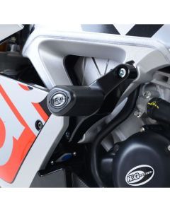 R&G Racing Black Aero Style Crash Protection Bobbins For 2019-2020 Aprilia RSV4 1100 Factory