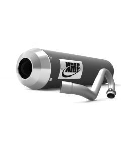 HMF Muffler Yamaha Raptor 110 24-25 Gun Metal Performance Full System Exhaust Mini End Cap