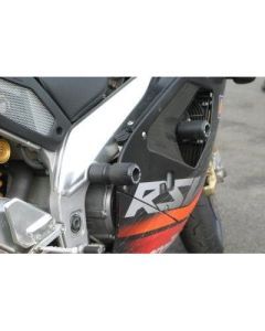 R&G Racing Black Classic Style Crash Protectors For 1998-2004 Aprilia RSV Mille