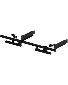 KFI Double Tube Rear Bumper - Black - 101675