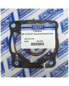 WSM Top End Gasket Kit For Yamaha 80 YZ 93-01 29-1007
