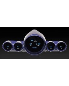 Dakota Digital 1959-1960 Chevrolet Impala Series III Gauge Kit with Teal/Blue Display VFD3-59C-IMP-Z
