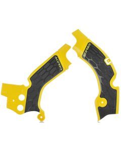 Acerbis Yellow/Black X-Grip Frame Guard - 2630531017