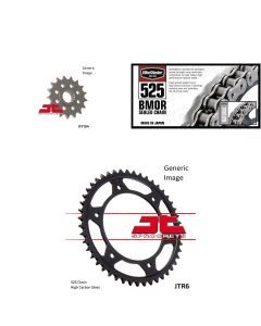 525 BMOR Chain Natural, Front & Rear Sprocket Kit for BMW F800 GS 2008-2013
