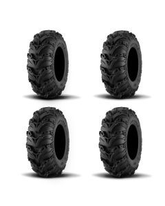 ITP Two Each Mud Lite II Tires Front [23x8-12] And Mud Lite II Tires Rear [23x10-12]