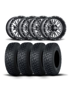 ITP Momentum 15" Wheels And Tenacity XNR Radial Tires [35x9.5-15]