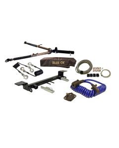 Blue Ox Avail Tow Bar (10,000 lbs. capacity) & Baseplate Combo fits Select Ford F-150 (Includes ACC, EcoBoost, Hybrid, & Shutters) (Includes Raptor) With Towed Vehicle Lights Wiring Kit