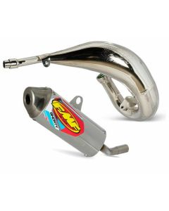 FMF Chrome Fatty Exhaust Pipe w/Shorty Silencer 22-26 Yamaha YZ125 YZ125X YZ 125
